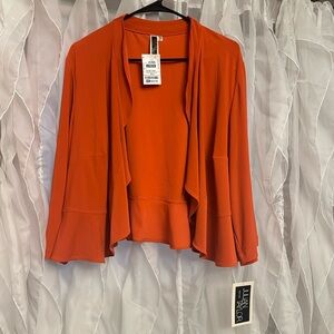 Blazer type cardigan